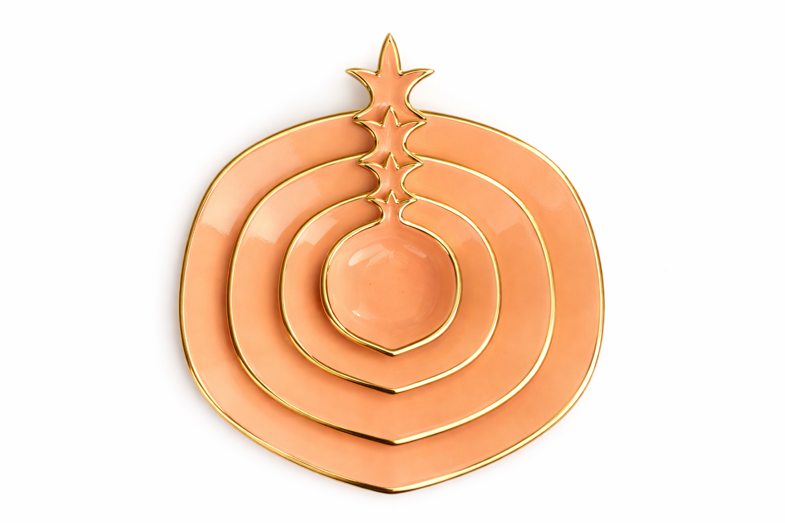 Pomegranate Ceramic Plate