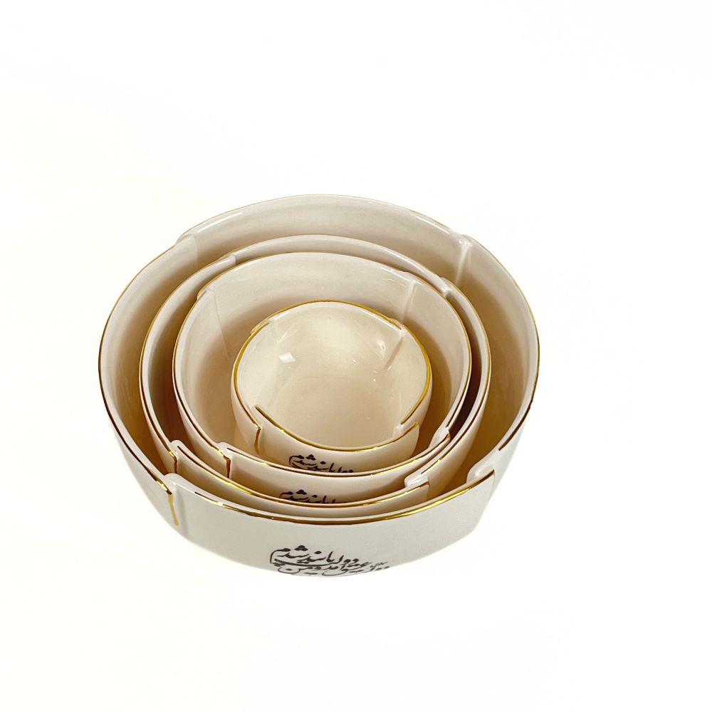 Calligraphy Ceramic Bowl