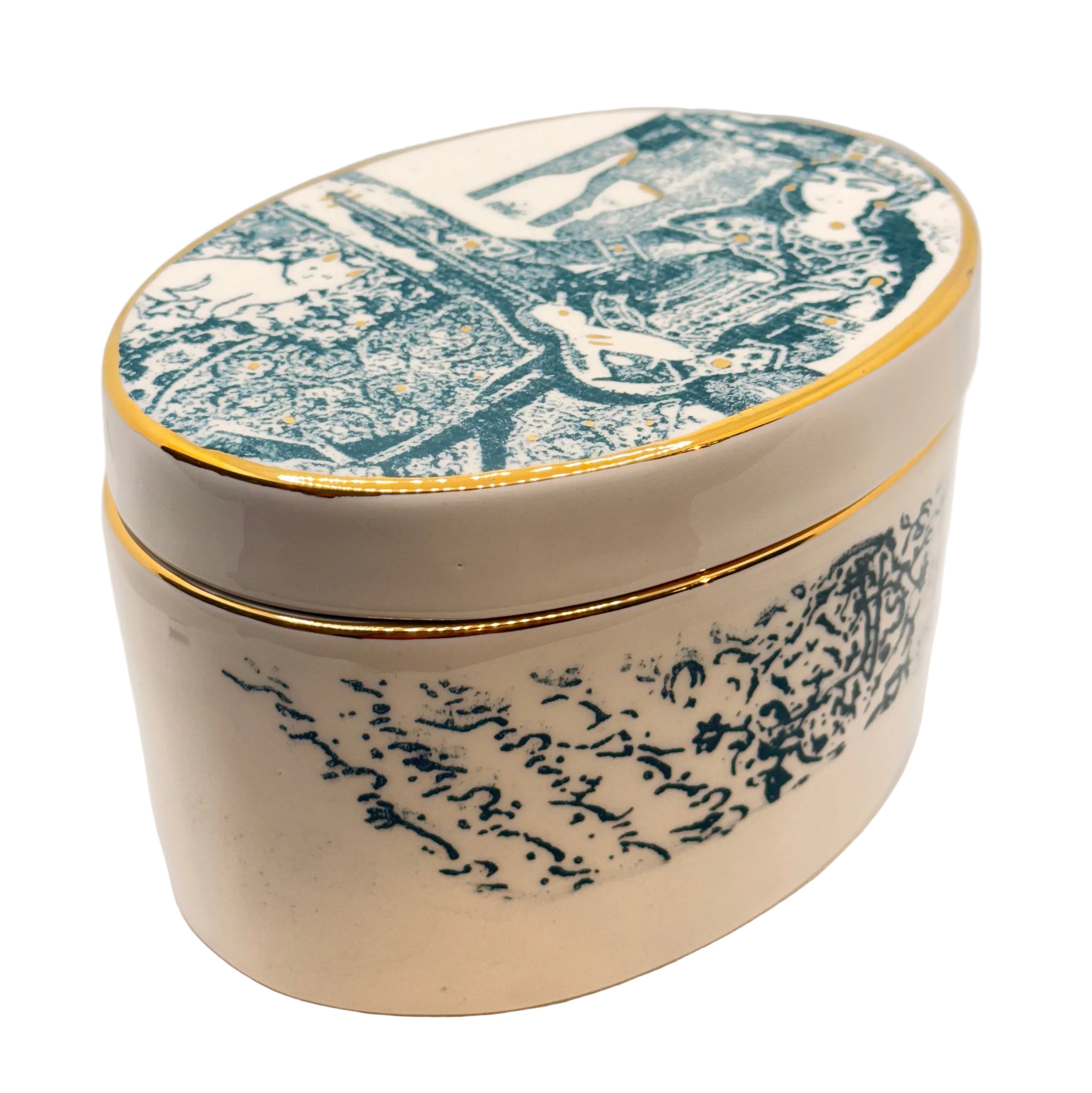 Ceramic Bowl with Lid