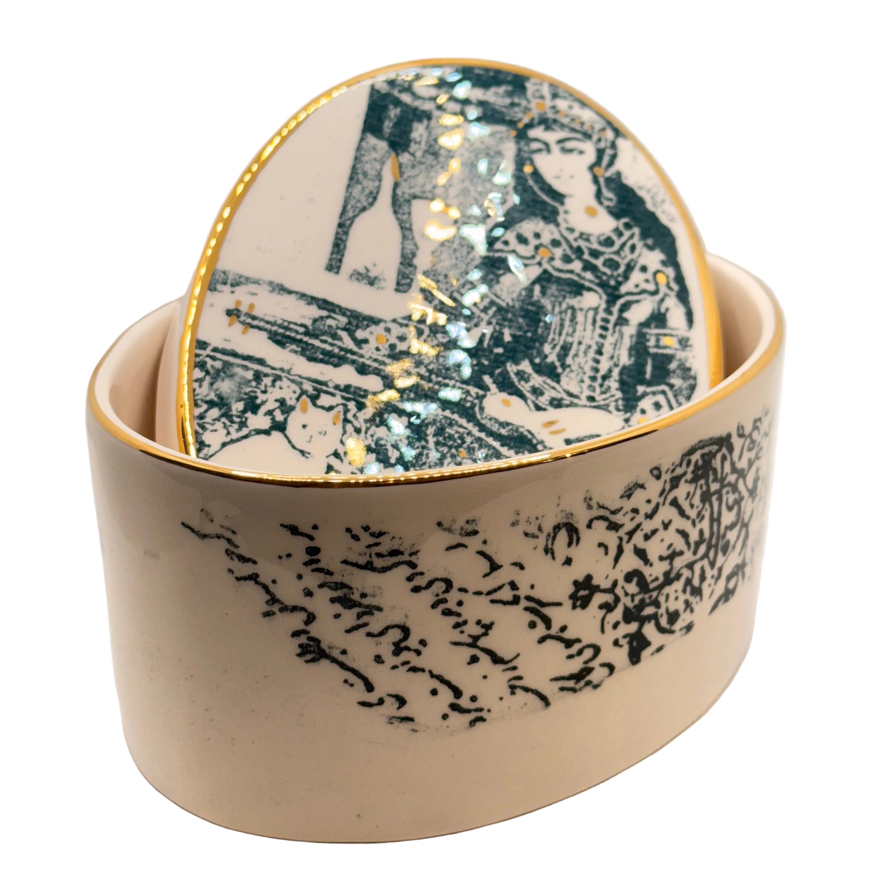 Ceramic Bowl with Lid