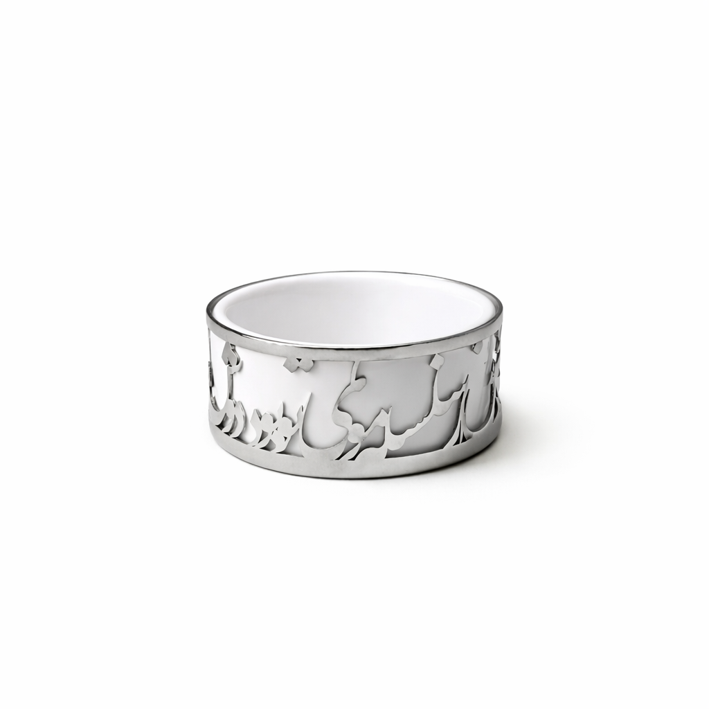 Small Calligraphy Ceramic Bowl