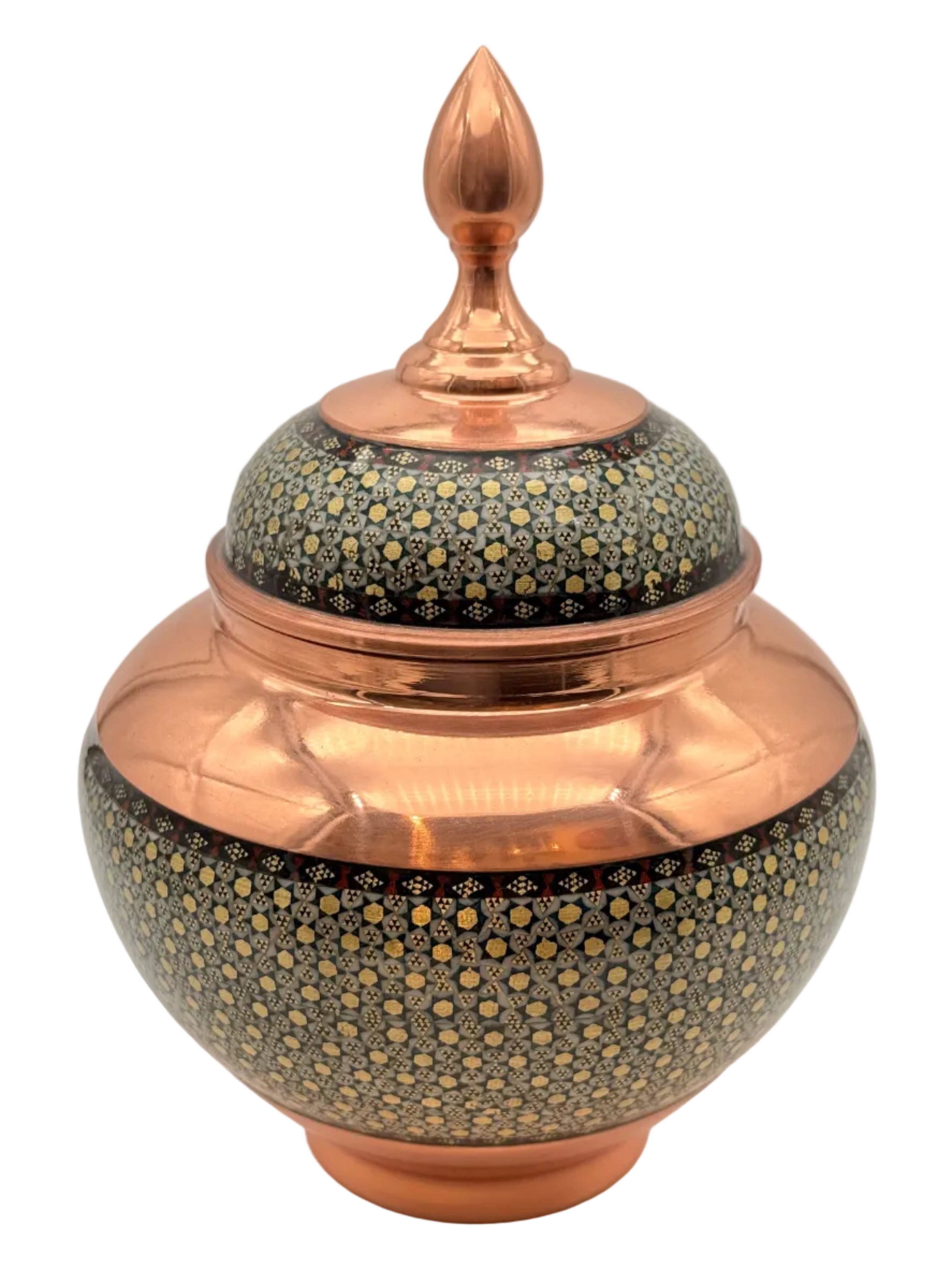 Copper &Khatam Candy Dish