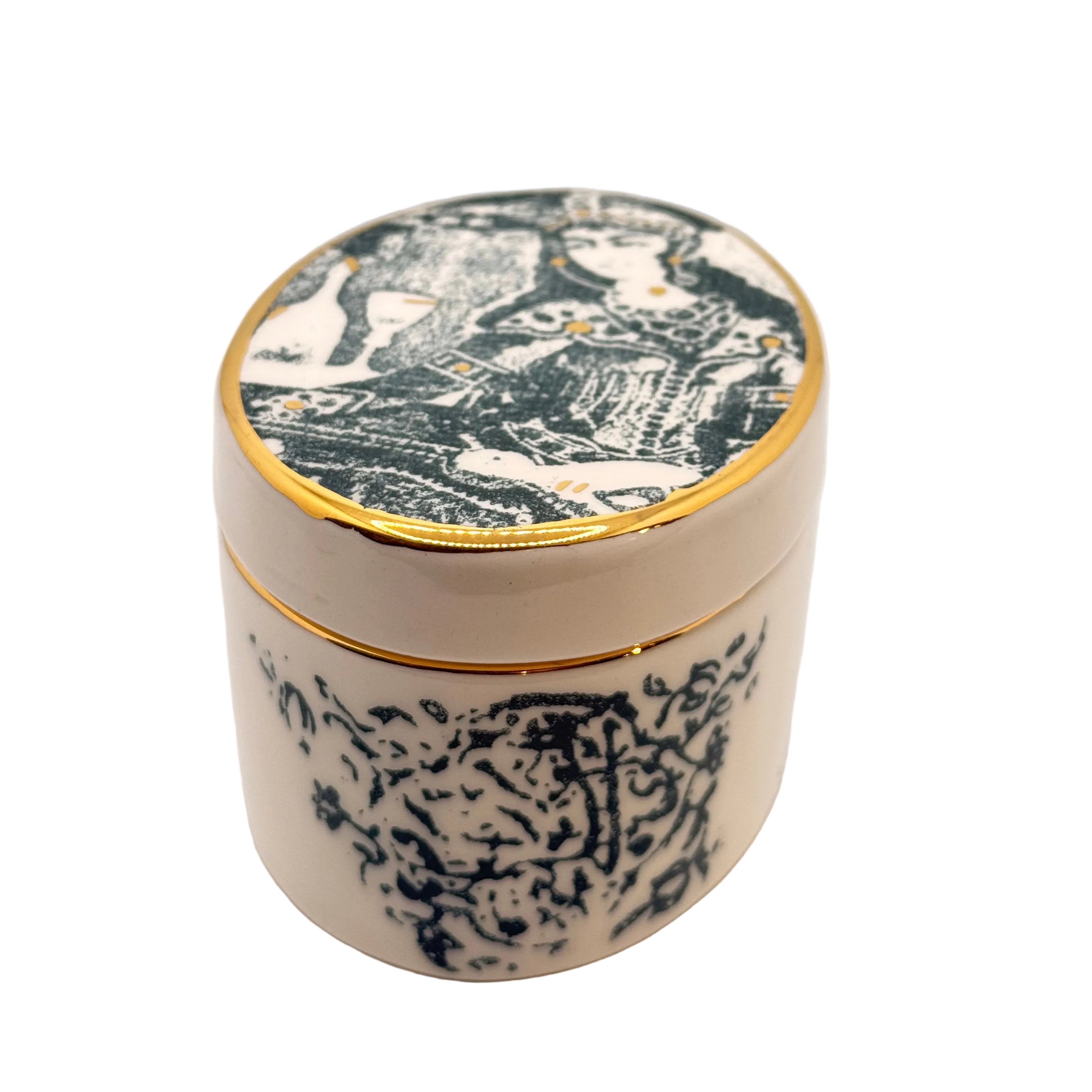 Ceramic Bowl with Lid