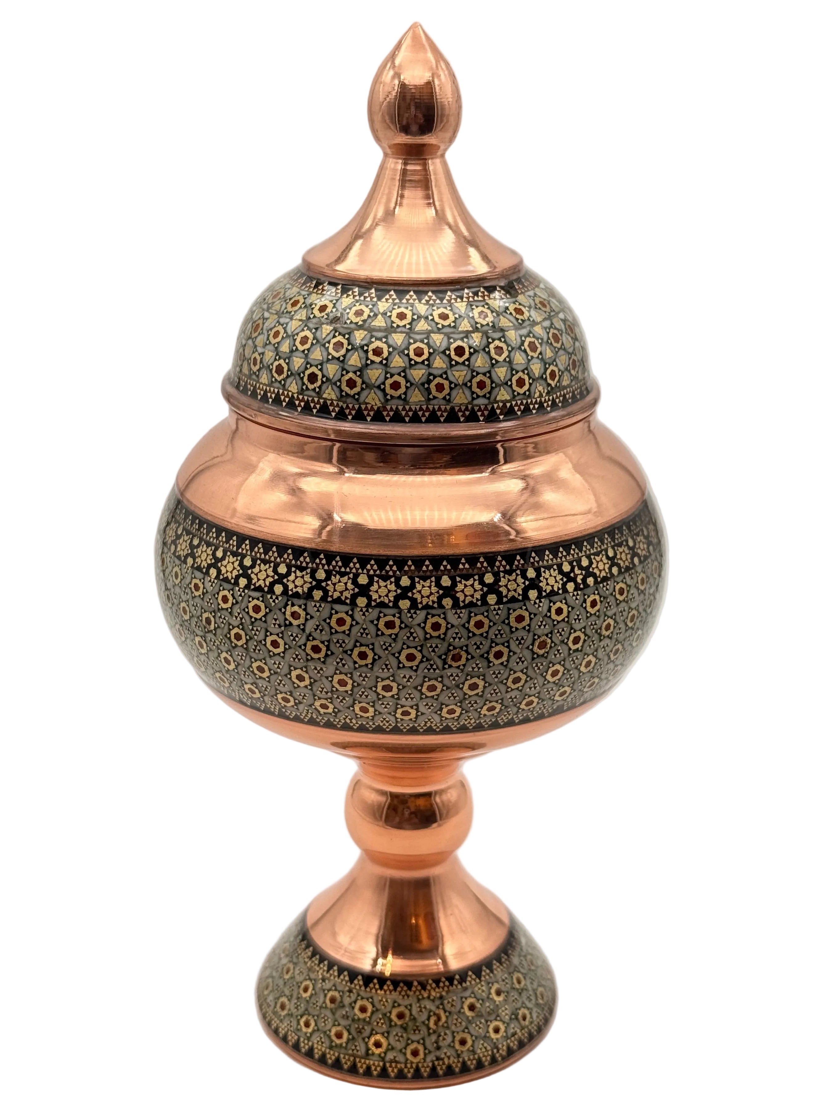 Copper &Khatam Candy Dish