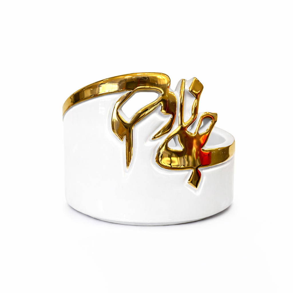 Calligraphy Ceramic Bowl