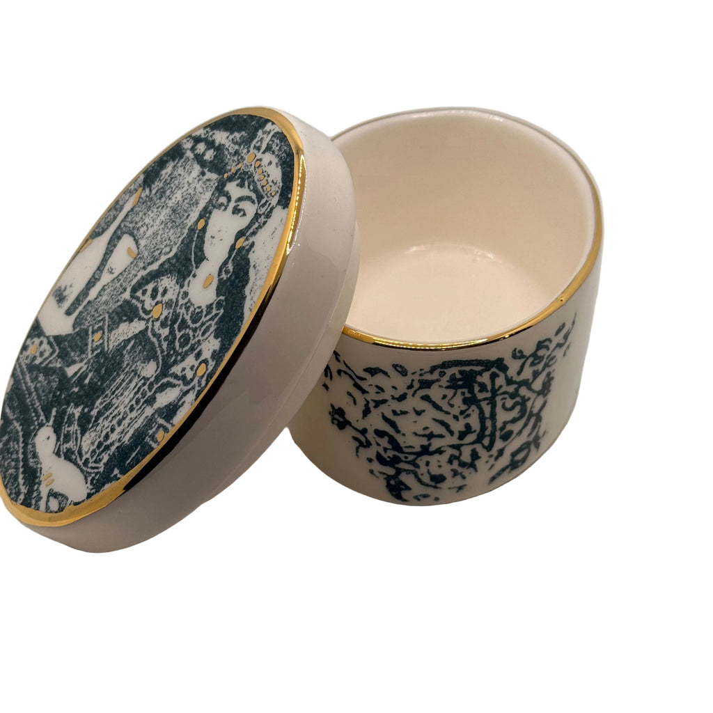 Ceramic Bowl with Lid