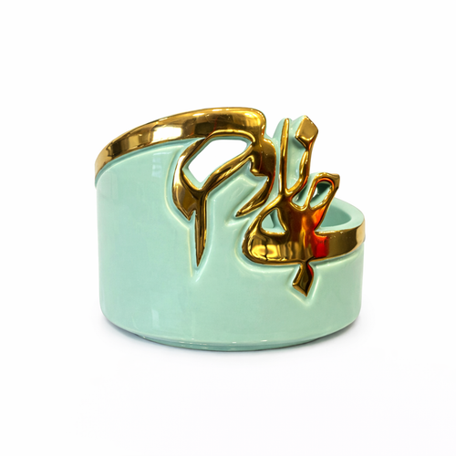 Calligraphy Ceramic Bowl