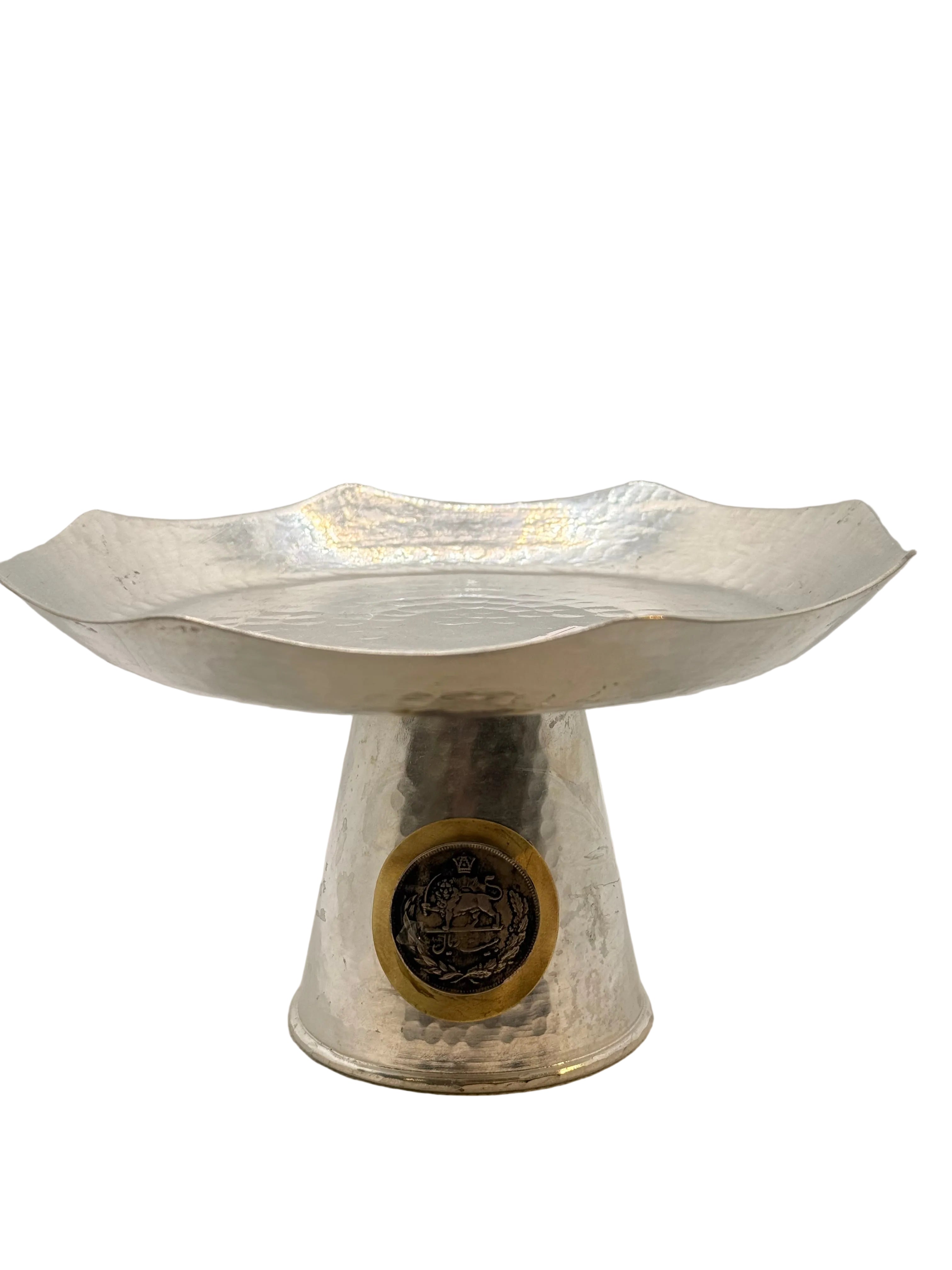 Copper Pedestal Bowl