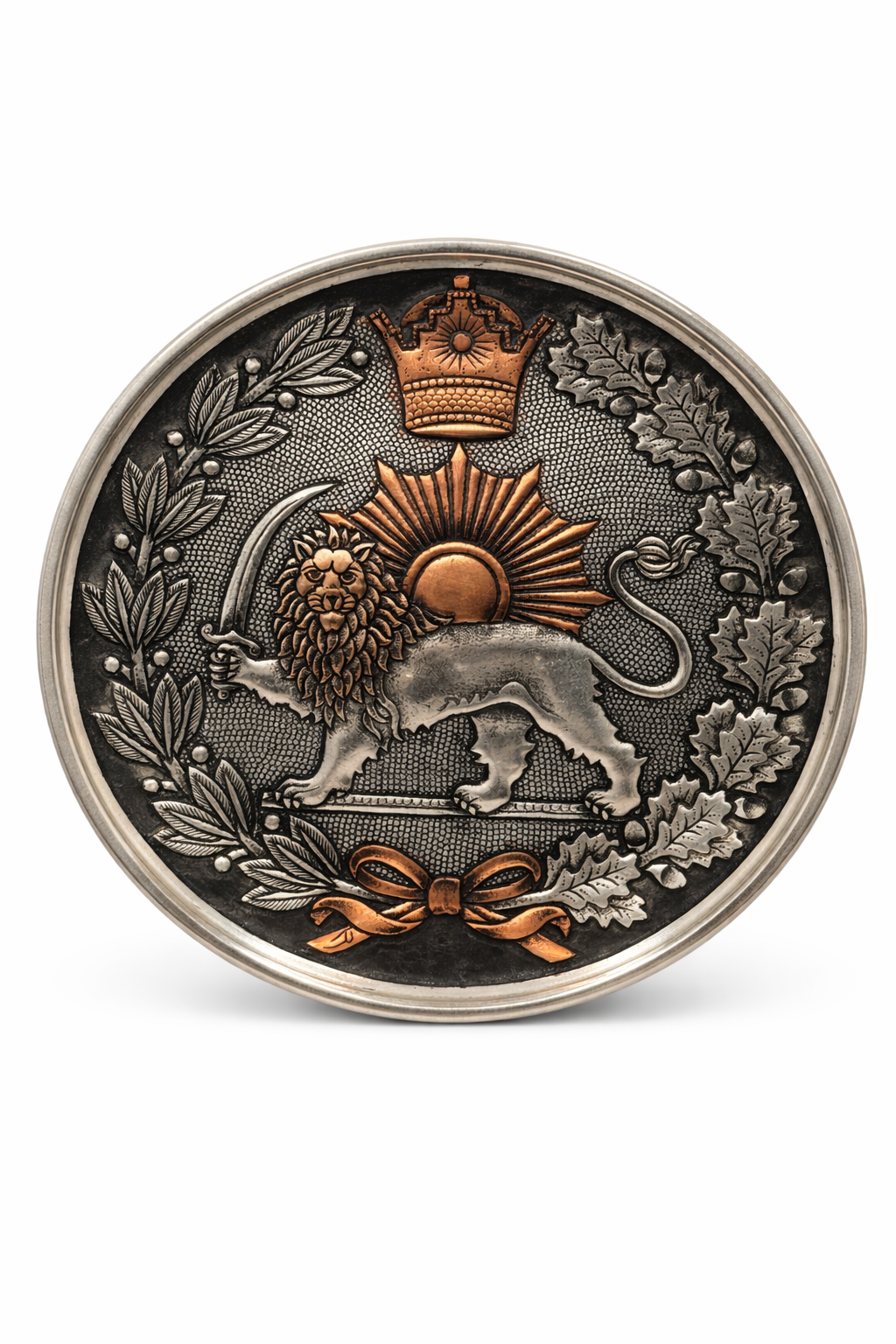 Hand Engraved Copper Plate