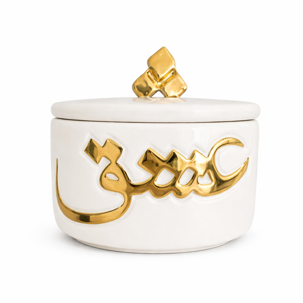 Calligraphy Ceramic Bowl